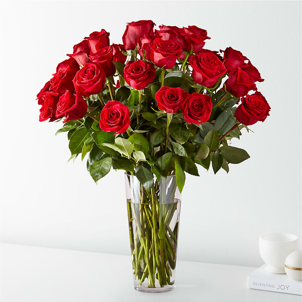 Long Stem Red Rose Bouquet – Flowers By Mgm, North York ON