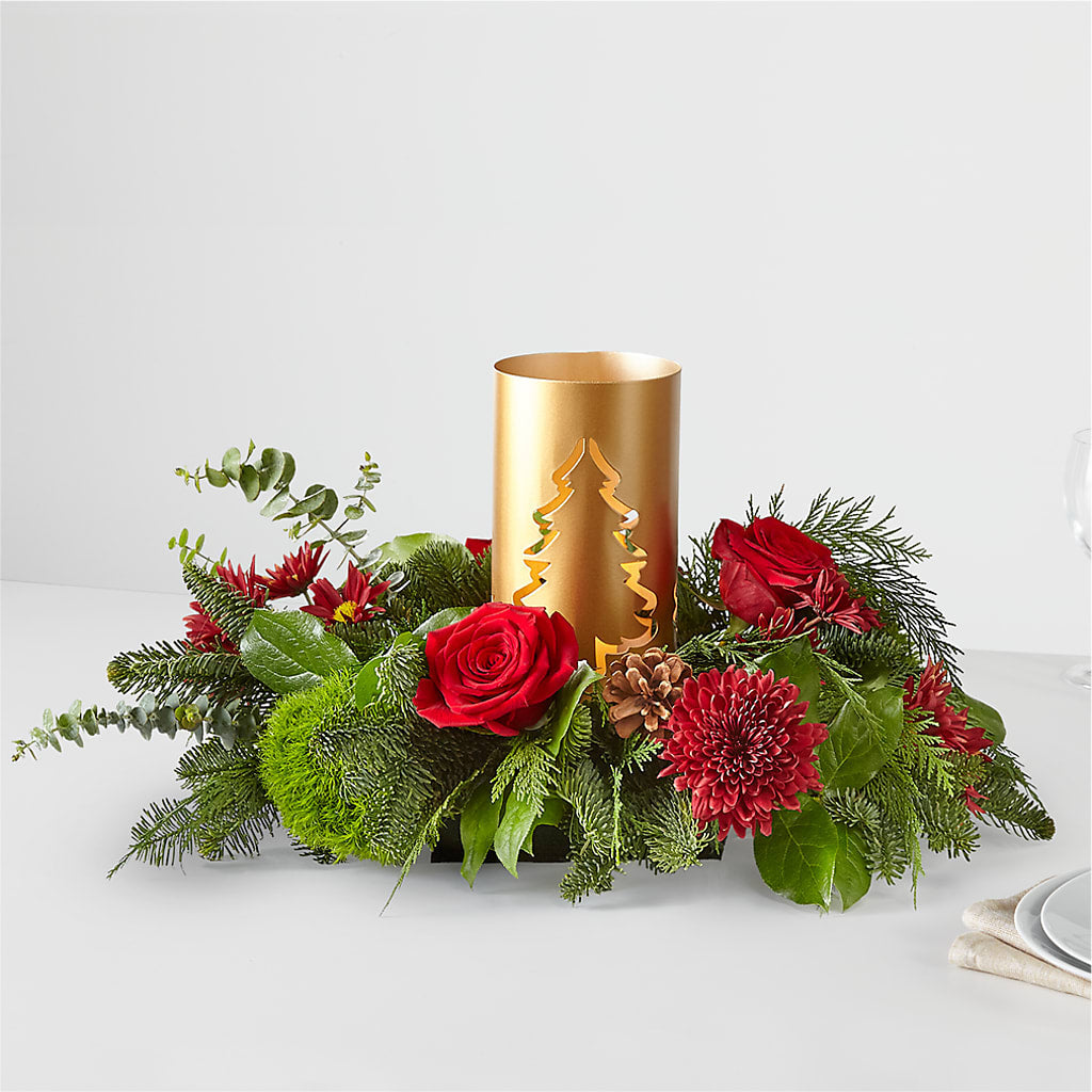 Toast the Season Centerpiece – Flowers By Mgm, North York ON