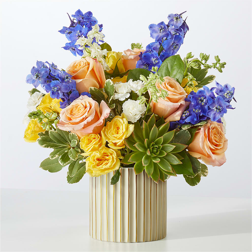 Cobalt Reverie Bouquet – Flowers By Mgm, North York ON