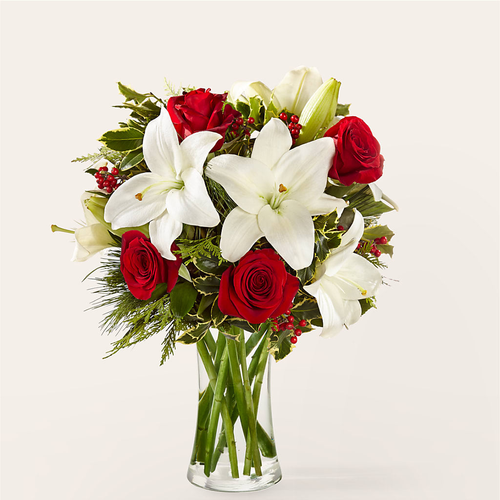 Sparkling Snowflakes Bouquet – Flowers By Mgm, North York ON