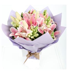 MGM Gift-wrapped Mixed Lily Bouquet – Flowers By Mgm, North York ON