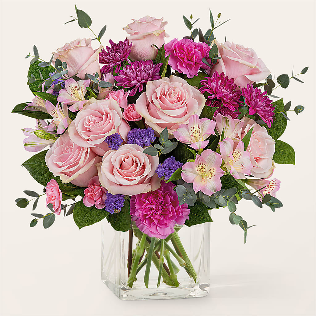 Rosy Radiance Bouquet – Flowers By Mgm, North York ON