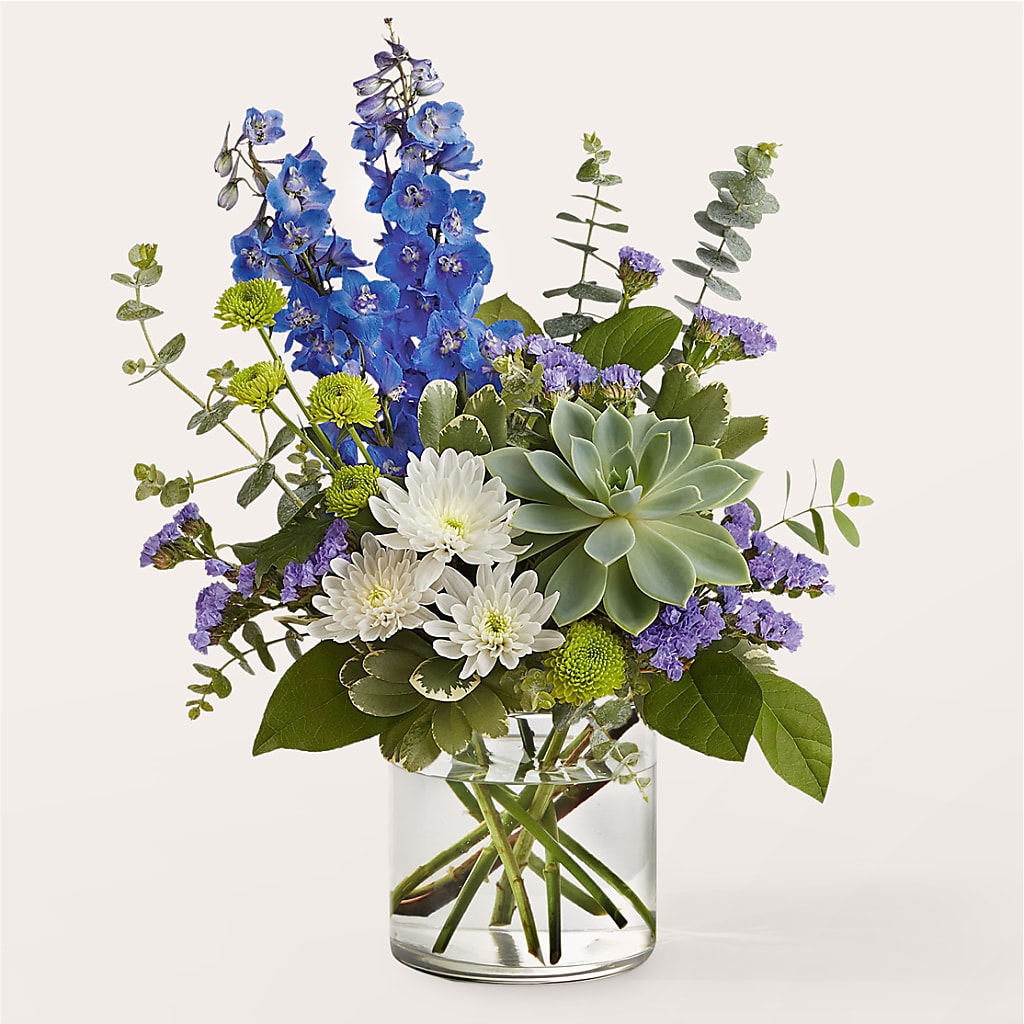 Cerulean Waves Bouquet – Flowers By Mgm, North York ON
