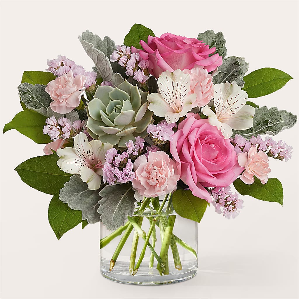 Dusty Rose Bouquet – Flowers By Mgm, North York ON