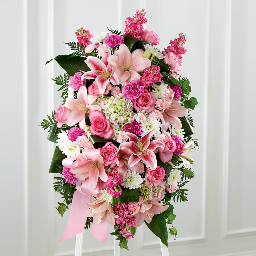 Comforting Standing Spray – Flowers By Mgm, North York ON