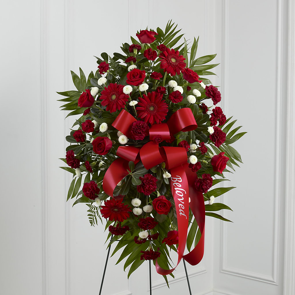 Treasured Memories Standing Spray – Flowers By Mgm, North York ON