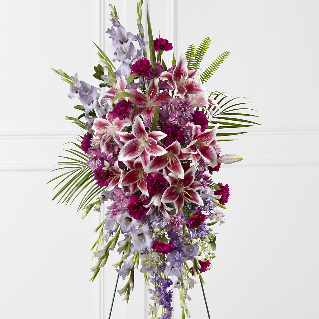 Tender Touch Standing Spray – Flowers By Mgm, North York ON