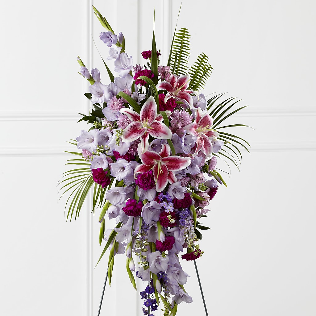 Tender Touch Standing Spray – Flowers By Mgm, North York ON