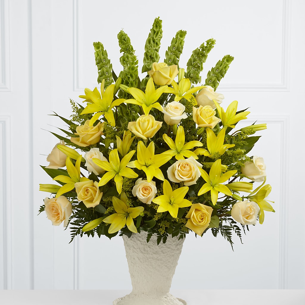 Golden Memories Arrangement – Flowers By Mgm, North York ON
