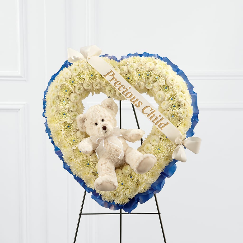 Precious Child Standing Heart – Flowers By Mgm, North York ON