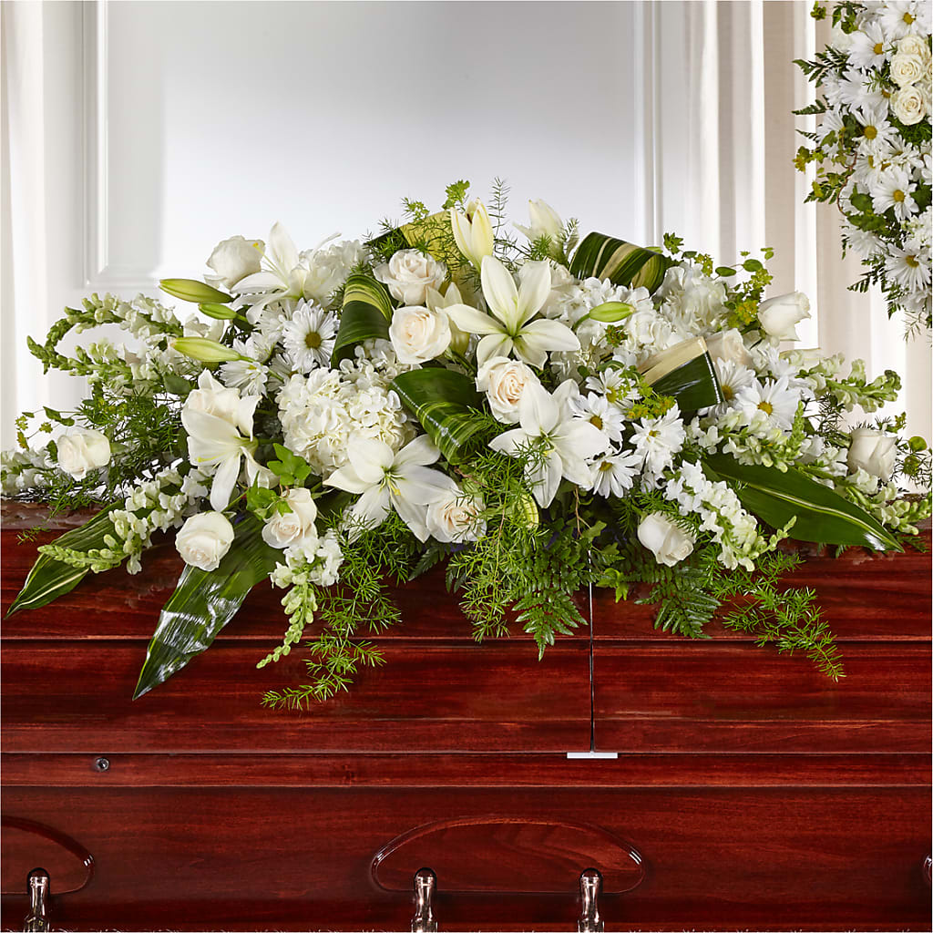 Abundance Casket Spray – Flowers By Mgm, North York ON