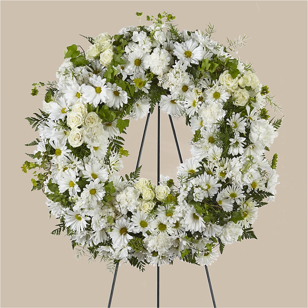 Faithful Wishes Wreath – Flowers By Mgm, North York ON
