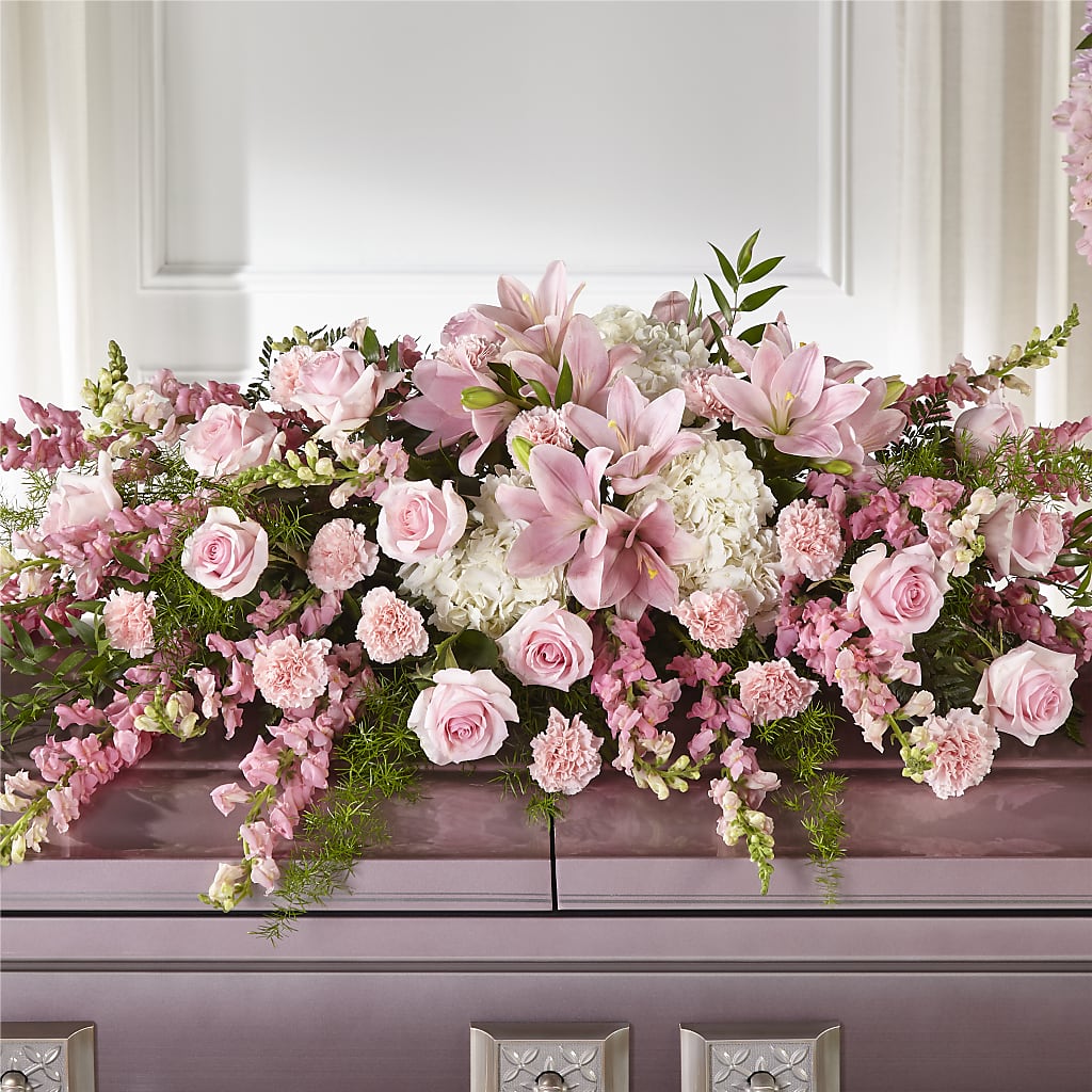 Life & Remembrance Casket Spray – Flowers By Mgm, North York ON
