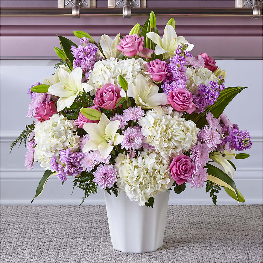 Heaven Sent Floor Basket – Flowers By Mgm, North York ON