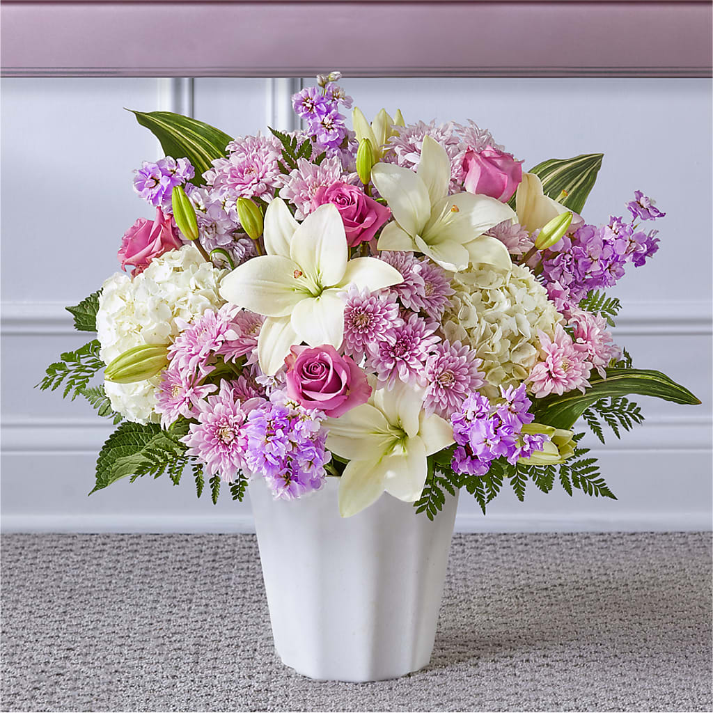 Heaven Sent Floor Basket – Flowers By Mgm, North York ON