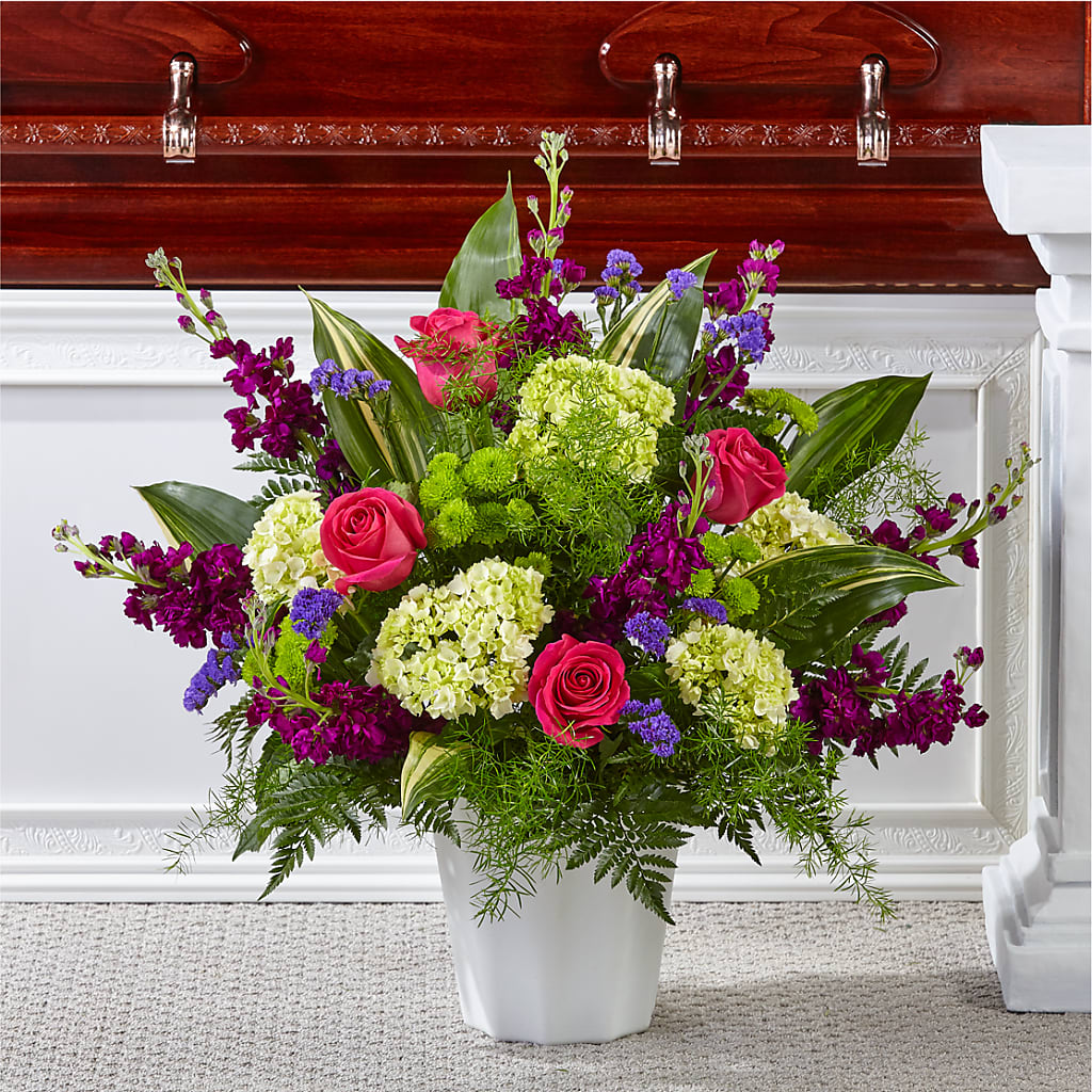 Beautiful Horizons Floor Basket – Flowers By Mgm, North York ON