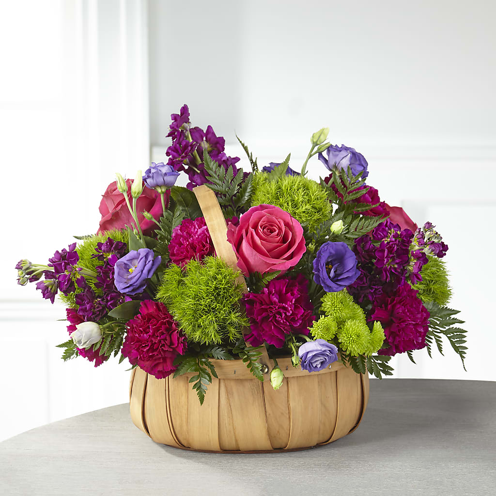 Serene Sanctuary Basket – Flowers By Mgm, North York ON