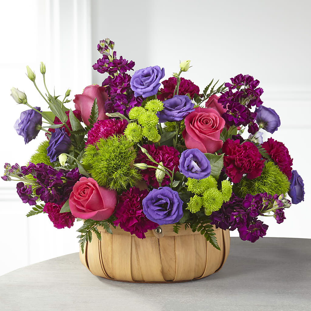 Serene Sanctuary Basket – Flowers By Mgm, North York ON