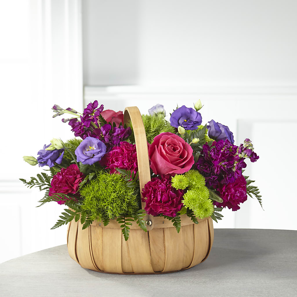Serene Sanctuary Basket – Flowers By Mgm, North York ON