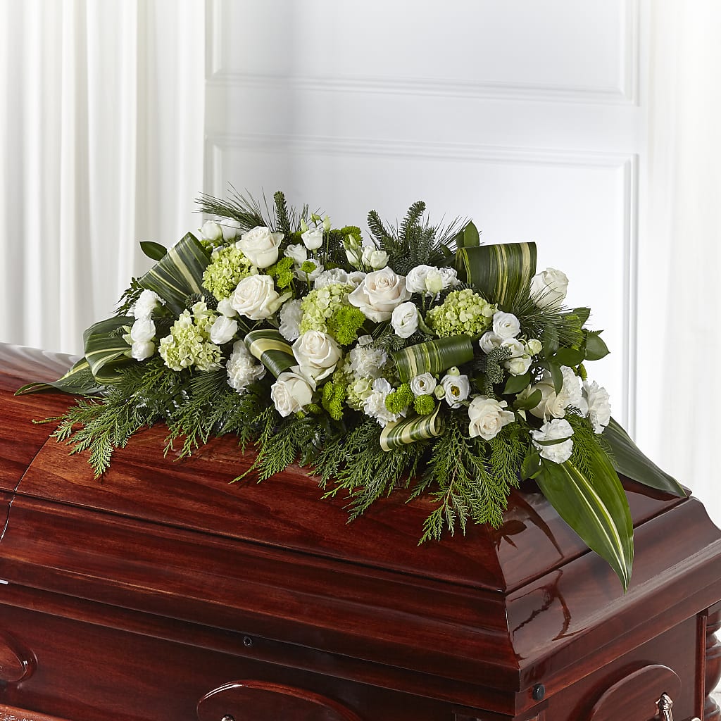 Hopeful Gesture Casket Spray – Flowers By Mgm, North York ON