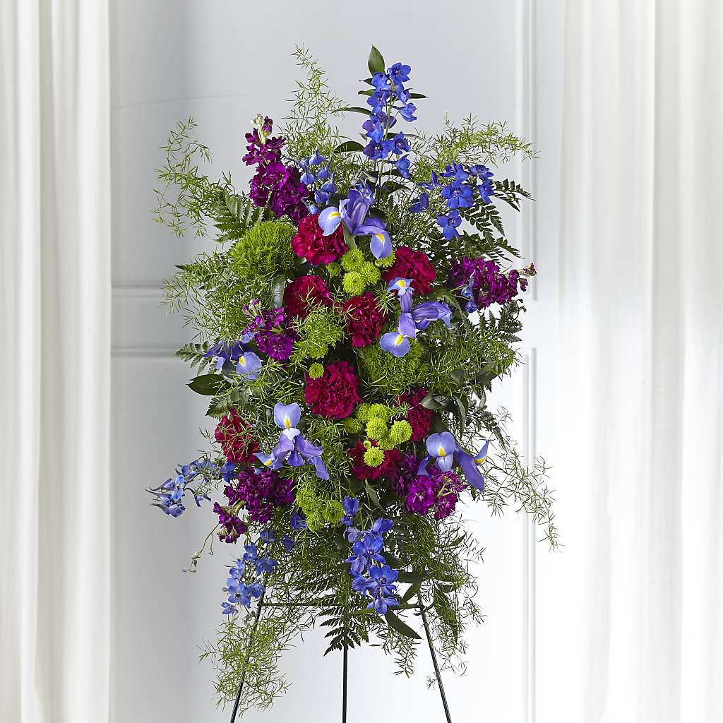 Heavenly Skies Standing Spray – Flowers By Mgm, North York ON