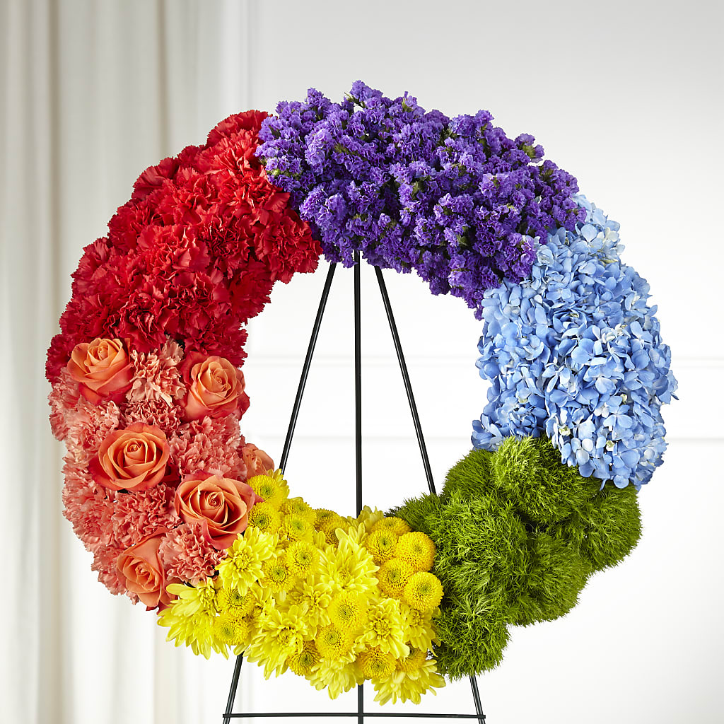 Circle of Love Wreath – Flowers By Mgm, North York ON