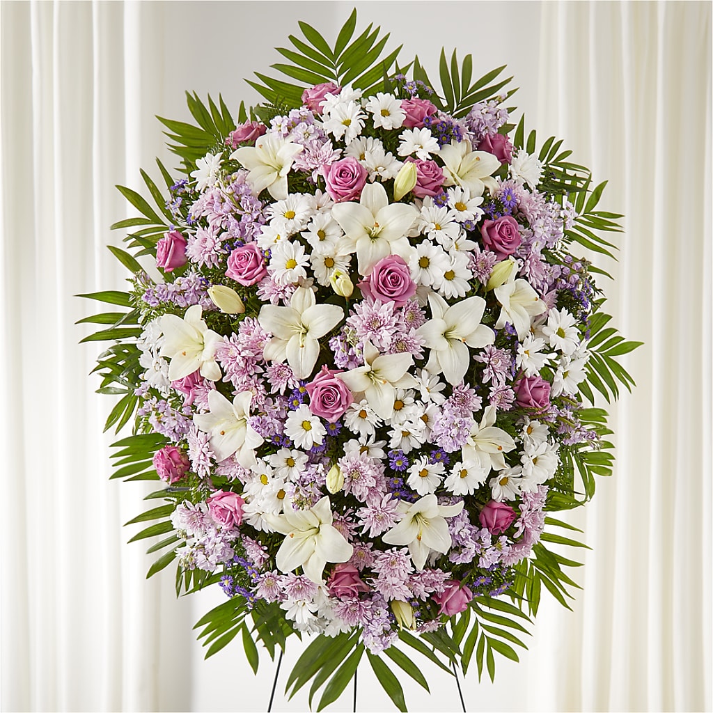 Surrounded by Love Standing Spray – Flowers By Mgm, North York ON