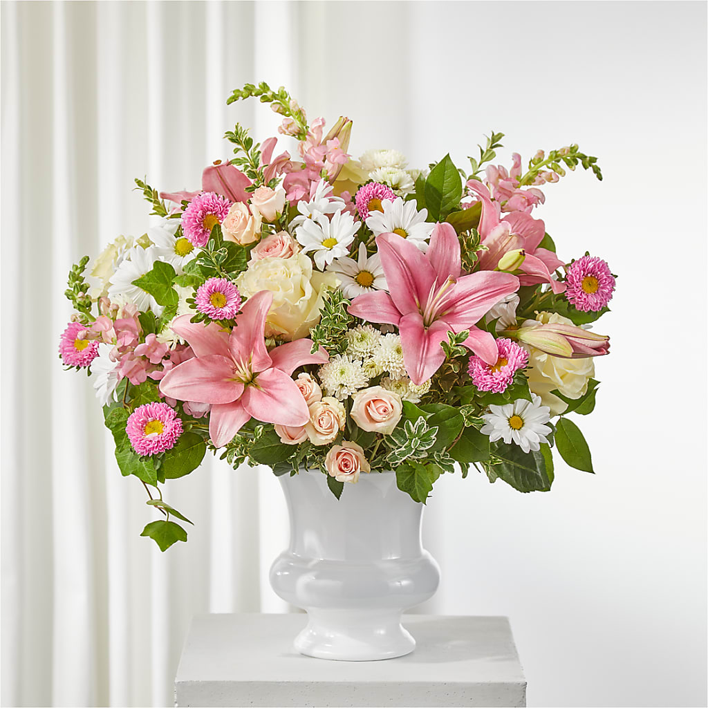 Empathetic Blooms Urn Arrangement – Flowers By Mgm, North York ON