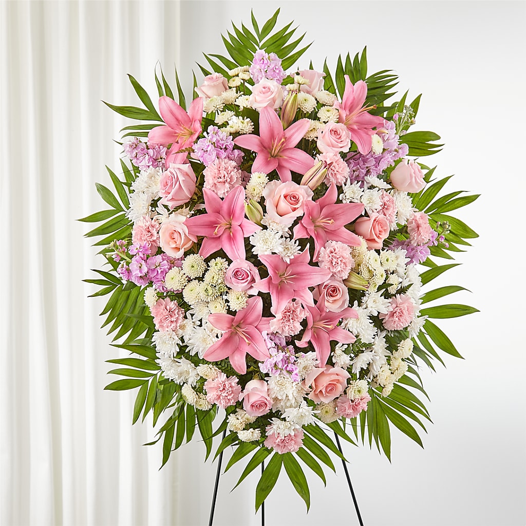 Offering Solace Standing Spray – Flowers By Mgm, North York ON