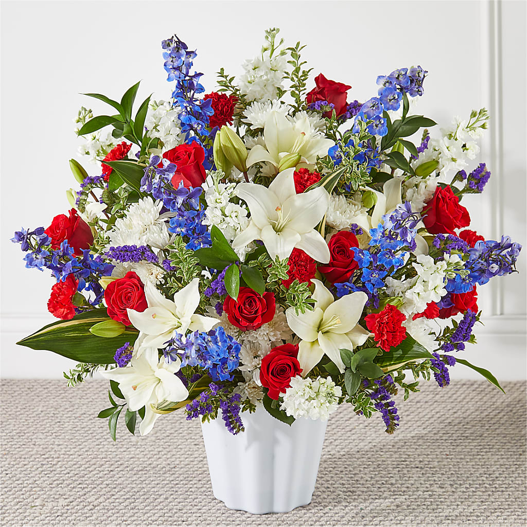 Consoled Floor Basket – Flowers By Mgm, North York ON