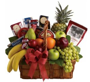 Teleflora'sBon Vivant Gourmet Basket – Flowers By Mgm, North York ON