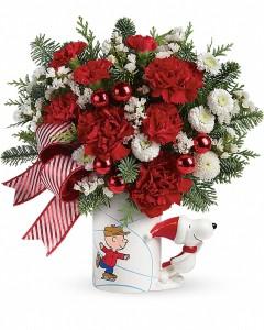 Tasse de Noël PEANUTS® de Teleflora