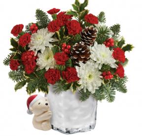 Teleflora's Send a Hug Bear Buddy Bouquet – Flowers By Mgm, North York ON