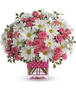 Teleflora's Polka Dots and Posies – Flowers By Mgm, North York ON