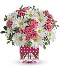 Teleflora's Polka Dots and Posies – Flowers By Mgm, North York ON