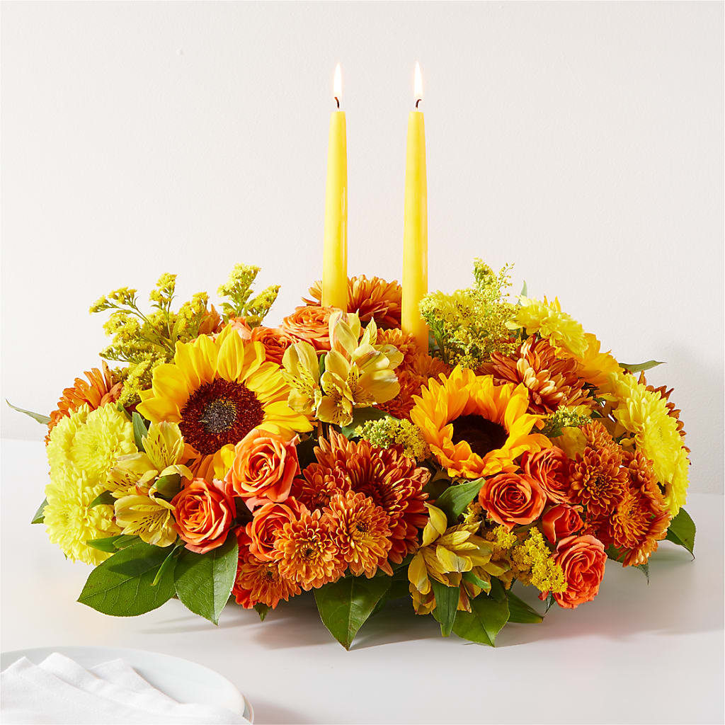 Autumn Harmony Centerpiece – Flowers By Mgm, North York ON