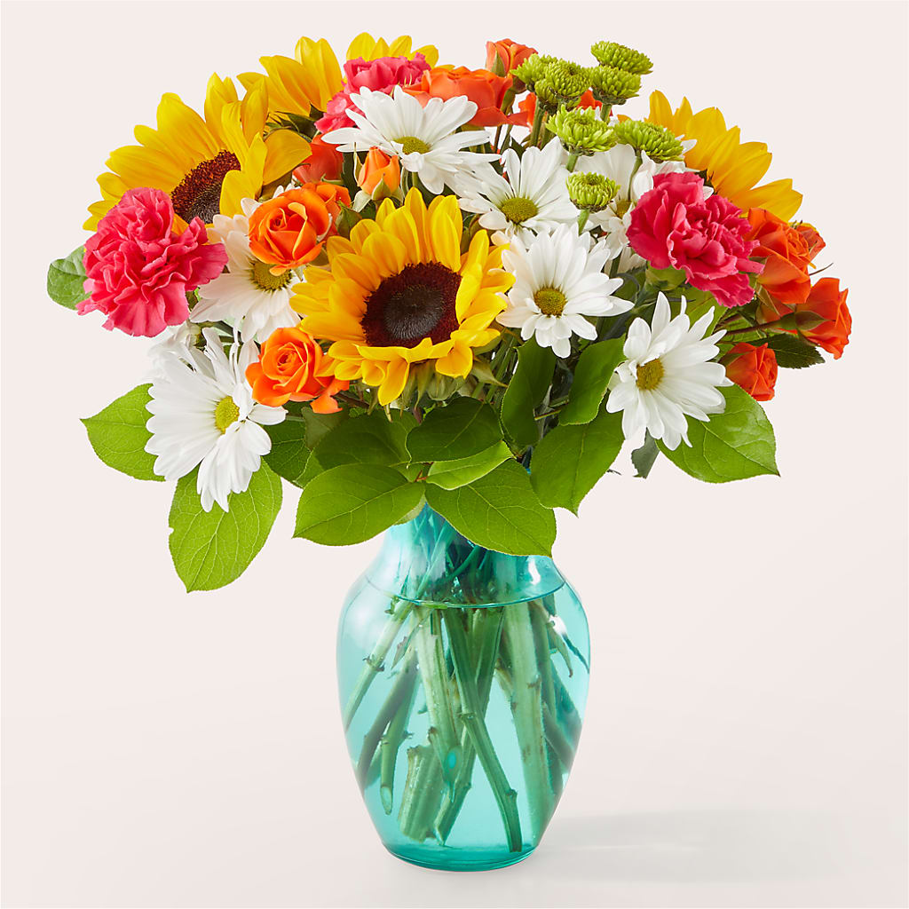 Sun-drenched Blooms Bouquet – Flowers By Mgm, North York ON