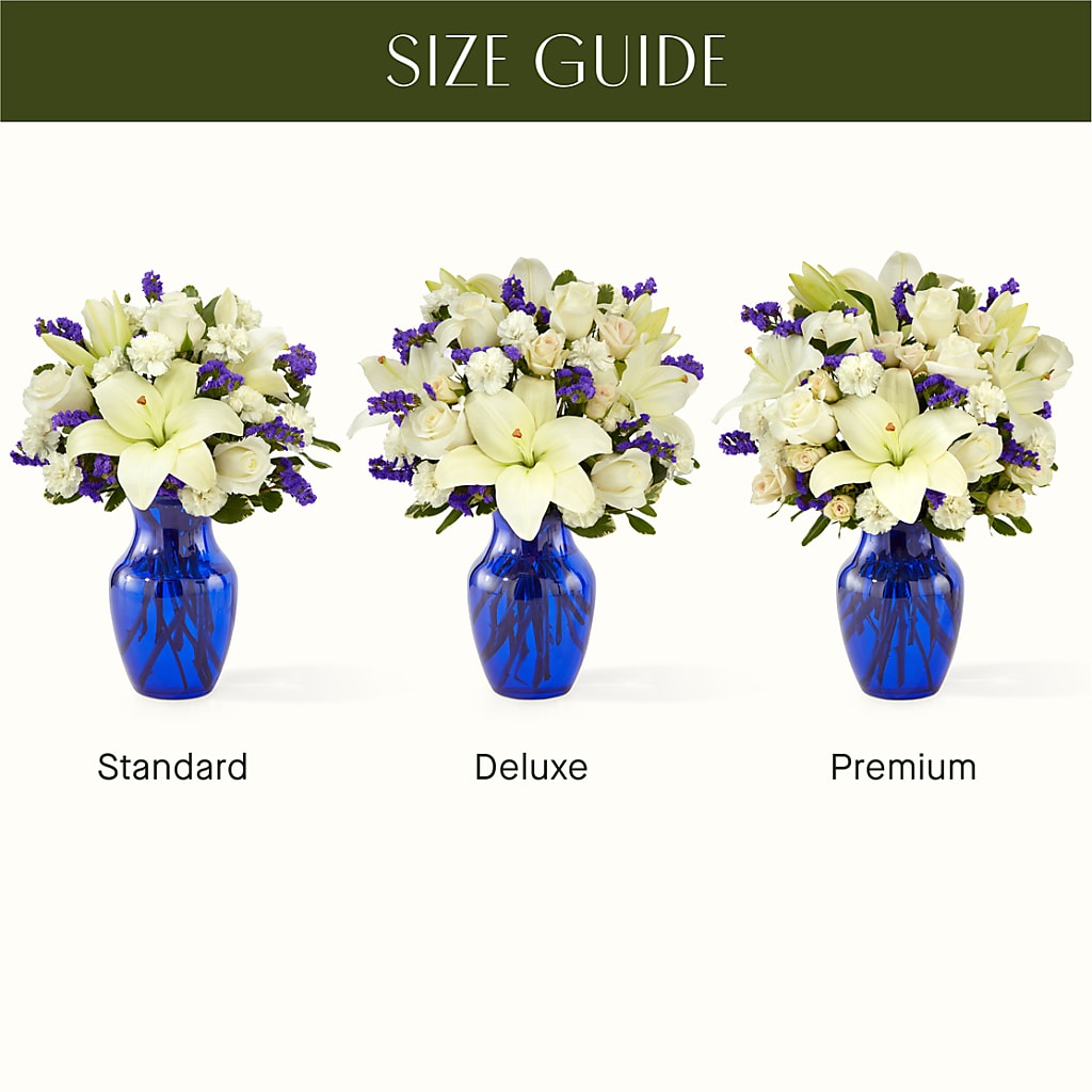 Sapphire Rush Bouquet – Flowers By Mgm, North York ON