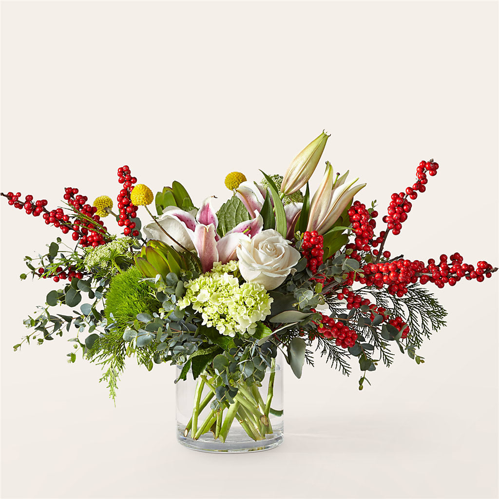 Berry & Bright Bouquet – Flowers By Mgm, North York ON