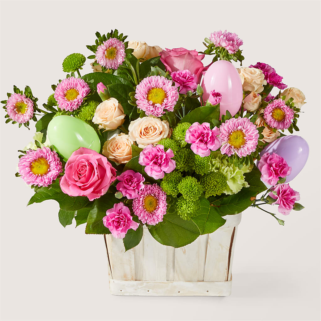 Get Eggcited Basket – Flowers By Mgm, North York ON