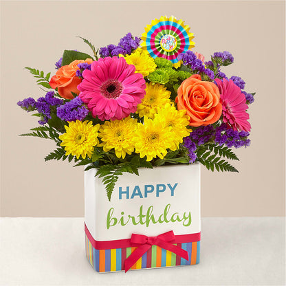 Birthday Brights Bouquet –  Flowers By Mgm, North York ON