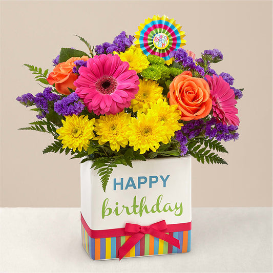 Birthday Brights Bouquet –  Flowers By Mgm, North York ON