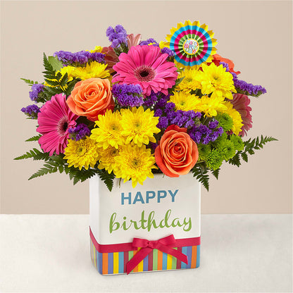 Birthday Brights Bouquet –  Flowers By Mgm, North York ON