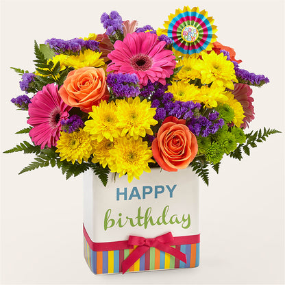 Birthday Brights Bouquet –  Flowers By Mgm, North York ON