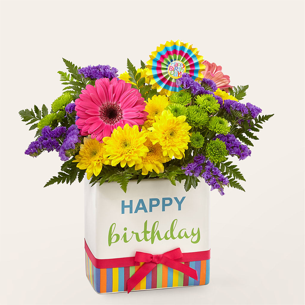 Birthday Brights Bouquet –  Flowers By Mgm, North York ON