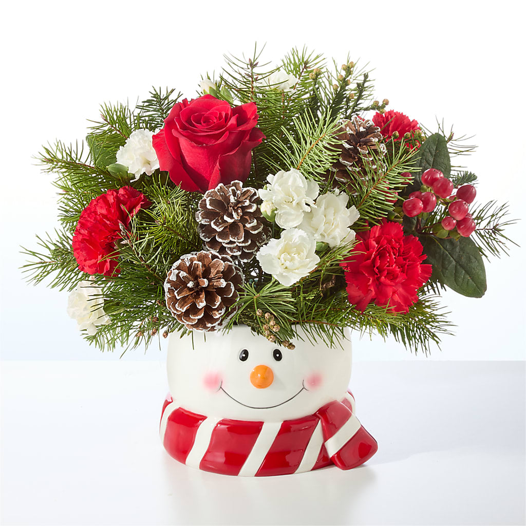 Jolly Snowman Bouquet –  Flowers By Mgm, North York ON