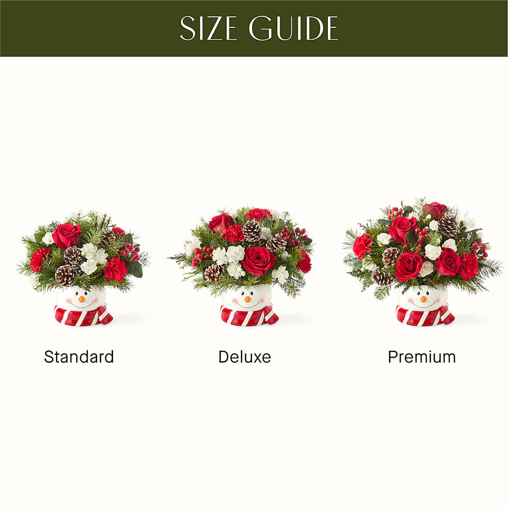 Jolly Snowman Bouquet –  Flowers By Mgm, North York ON