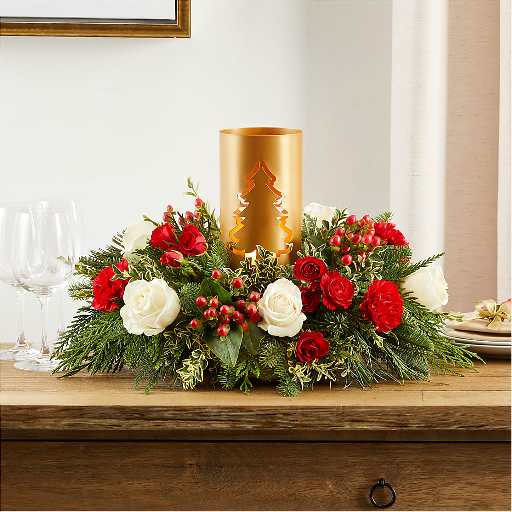 December Dreams Centerpiece –  Flowers By Mgm, North York ON