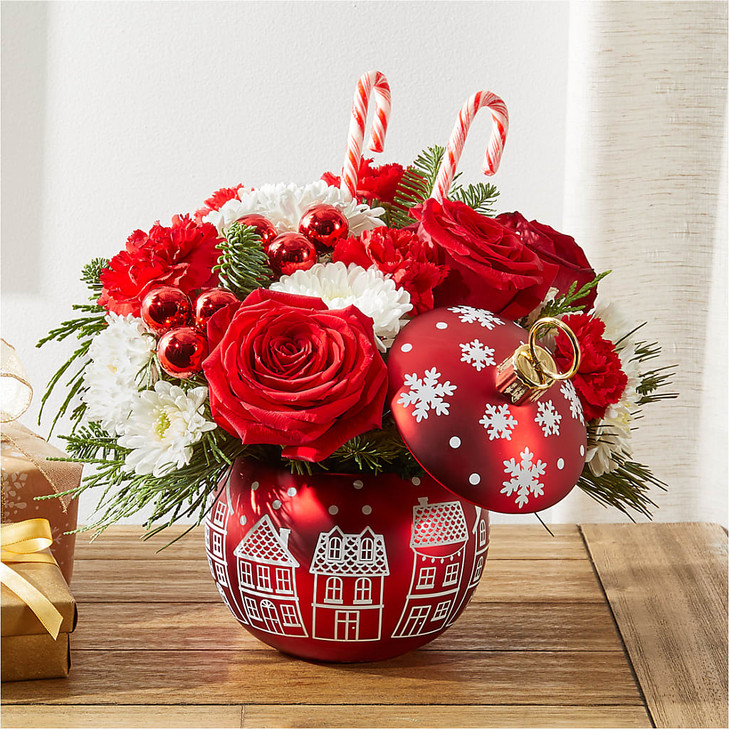 Cheer in the Air Ornament –  Flowers By Mgm, North York ON