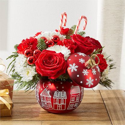 Cheer in the Air Ornament –  Flowers By Mgm, North York ON